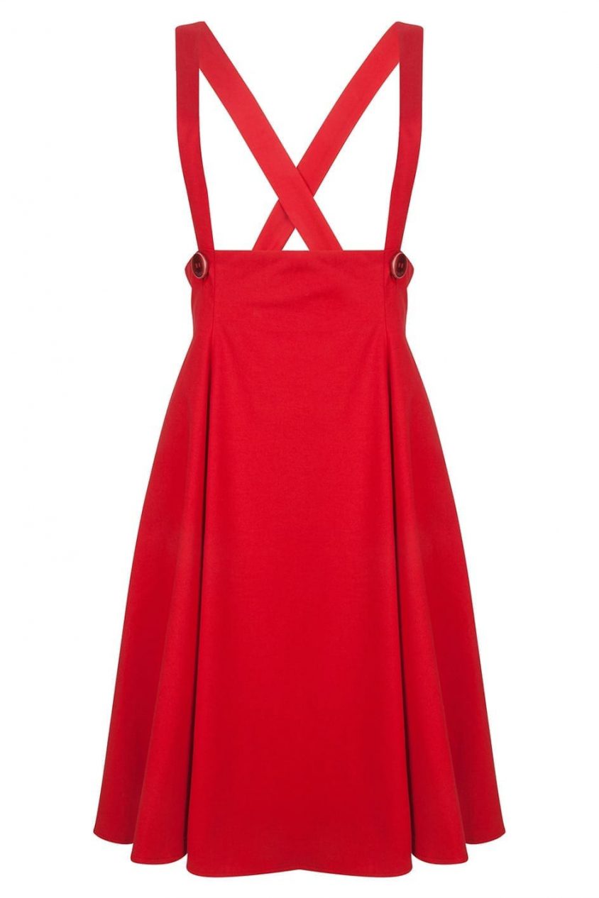 Joan Circle Skirt XXL Red